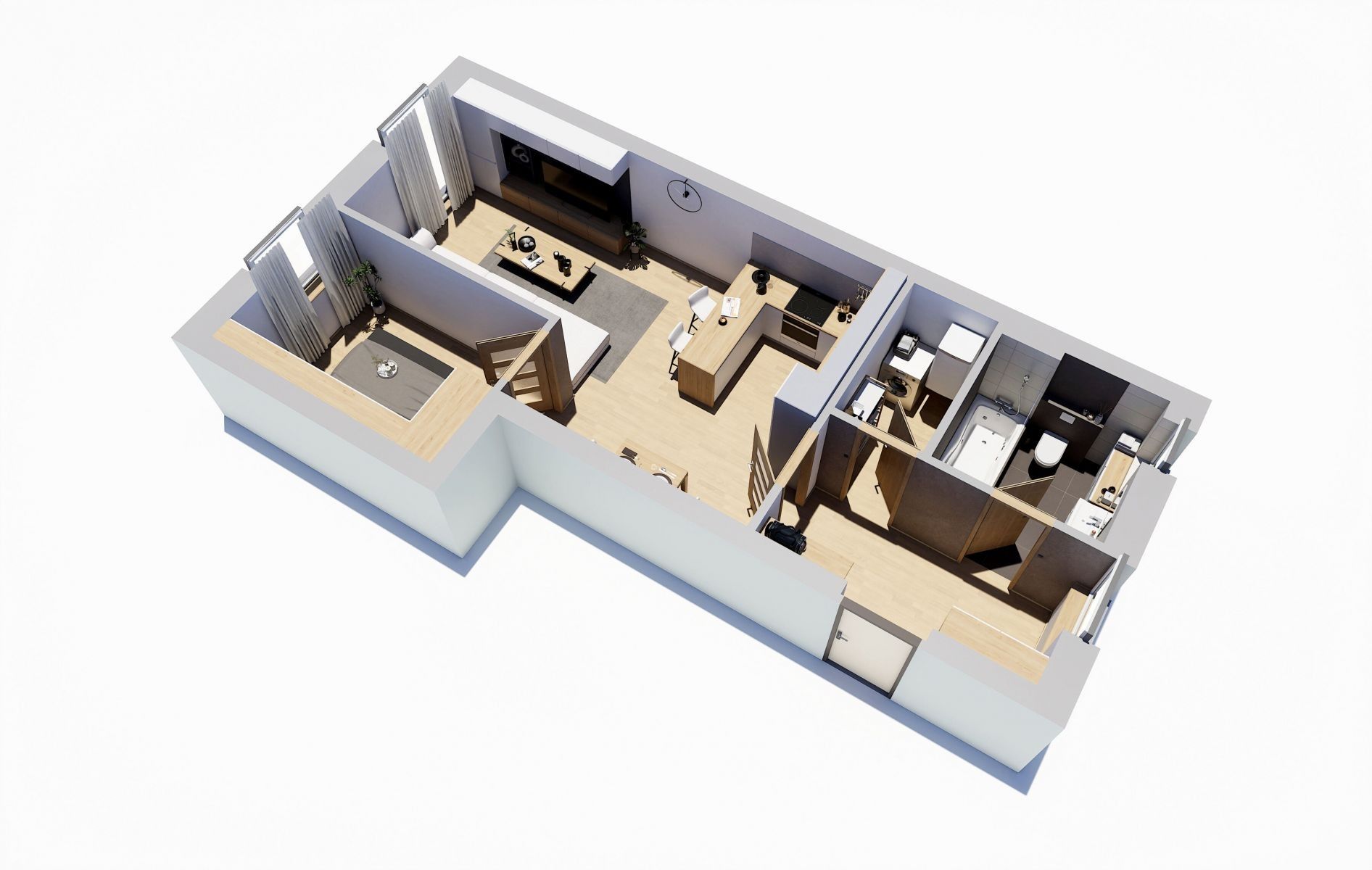Prodej bytu 2+kk 52 m² - foto 6