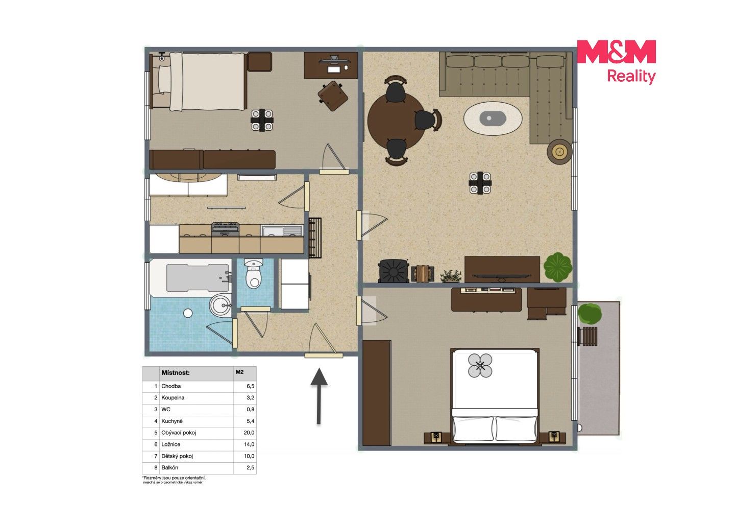 Prodej bytu 3+1 74 m² - foto 3