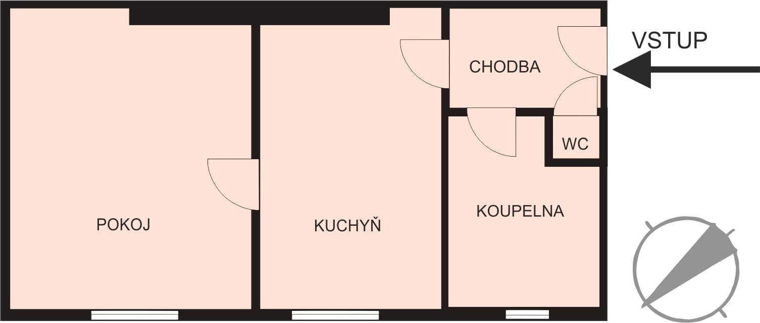 Prodej bytu 2+kk 44 m² - foto 14