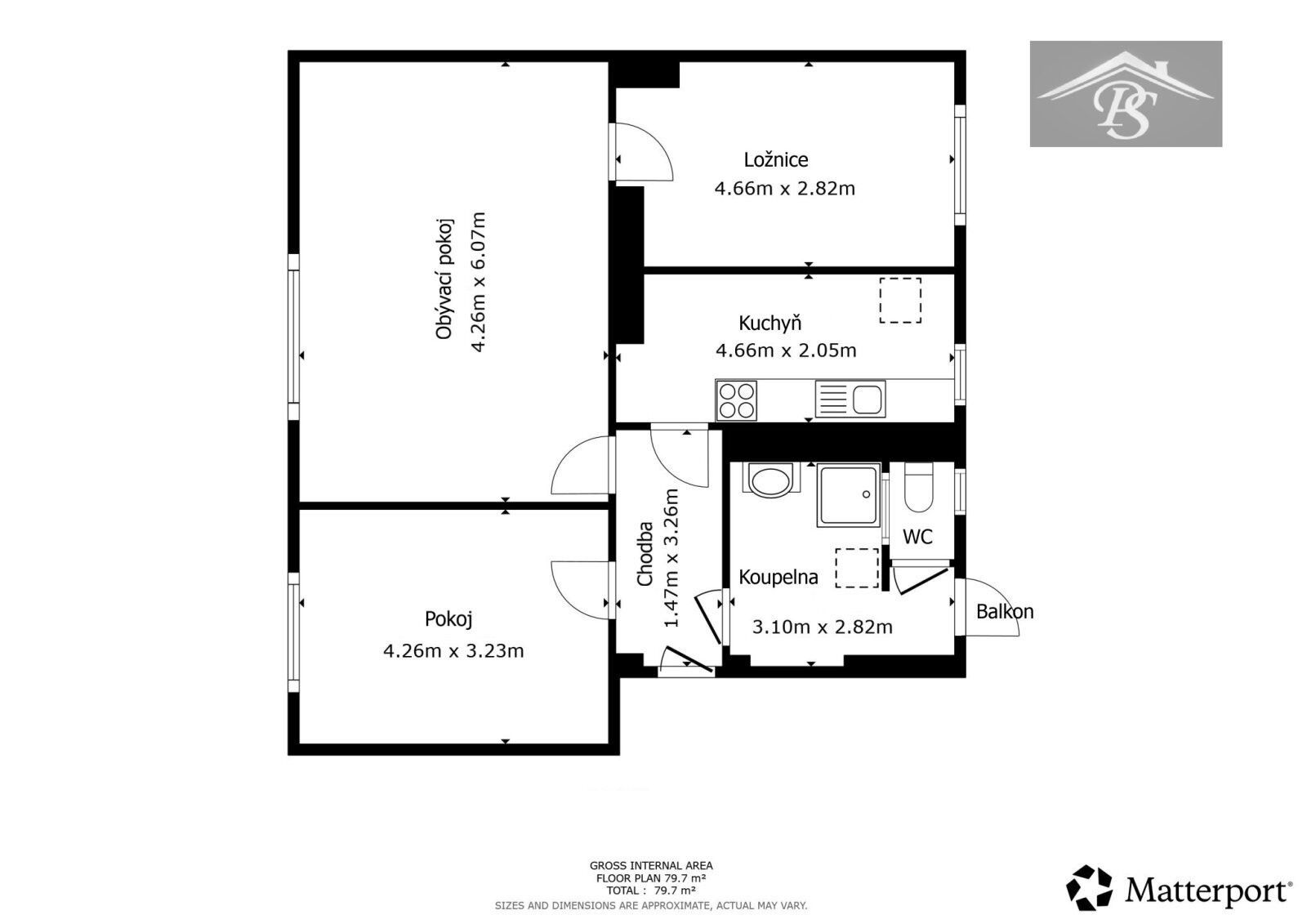 Prodej bytu 3+1 72 m² - foto 16