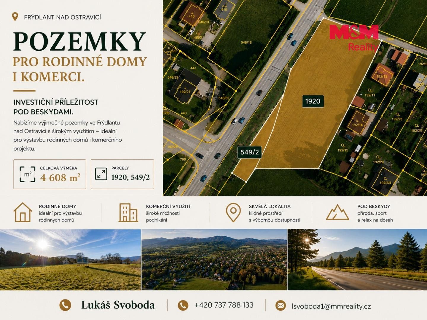 Prodej pozemku 4608 m² - foto 2