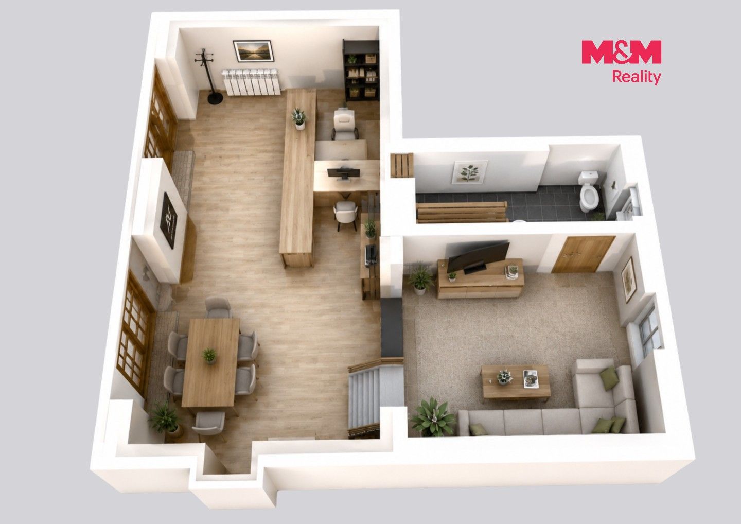 Pronájem komerčního prostoru 61 m² - foto 5