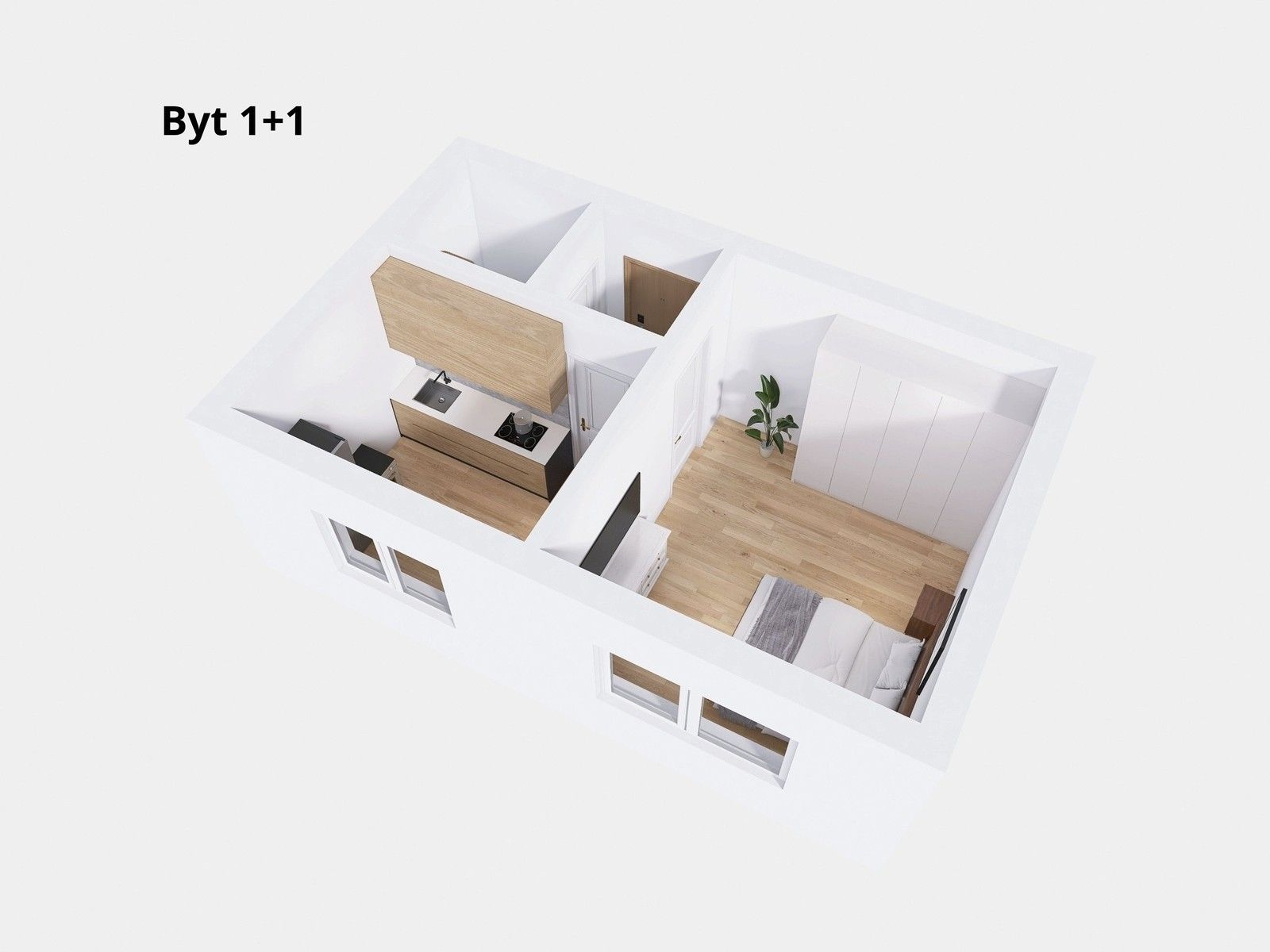 Prodej bytu 1+1 28 m² - foto 6