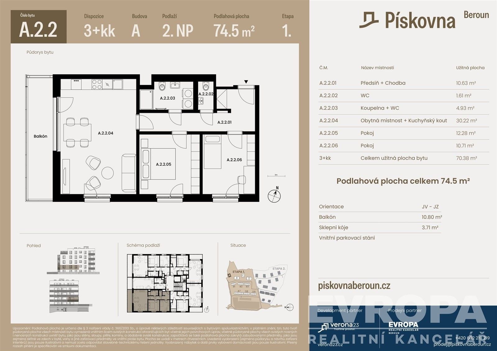 Prodej bytu 3+kk 75 m² - foto 18