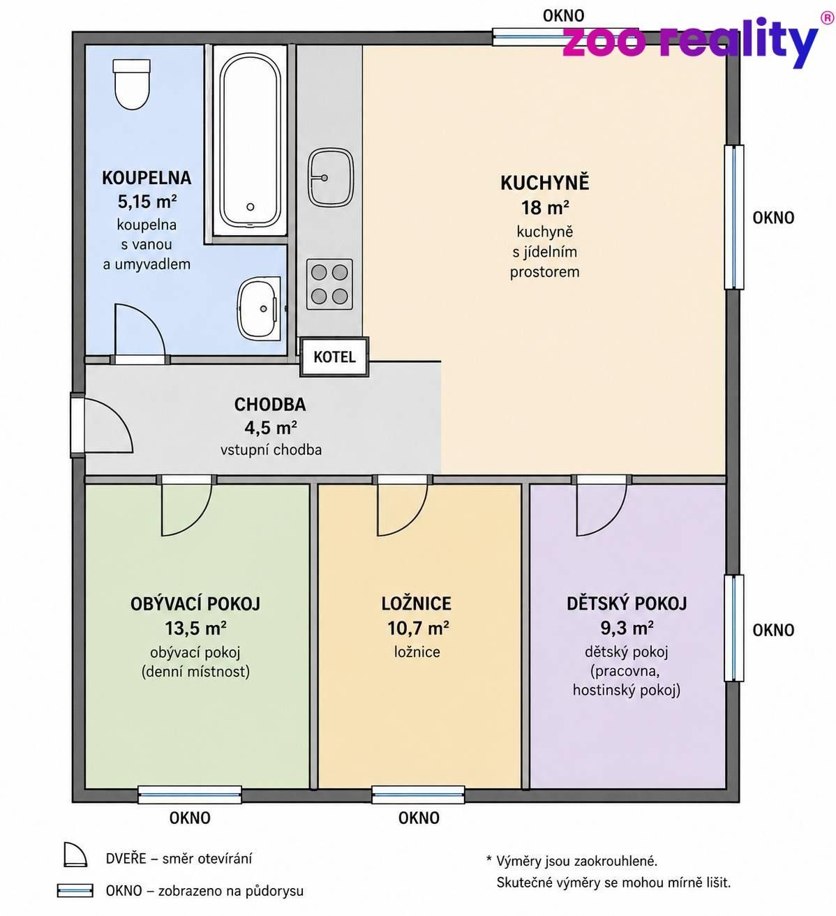 Prodej bytu 3+1 61 m² - foto 11