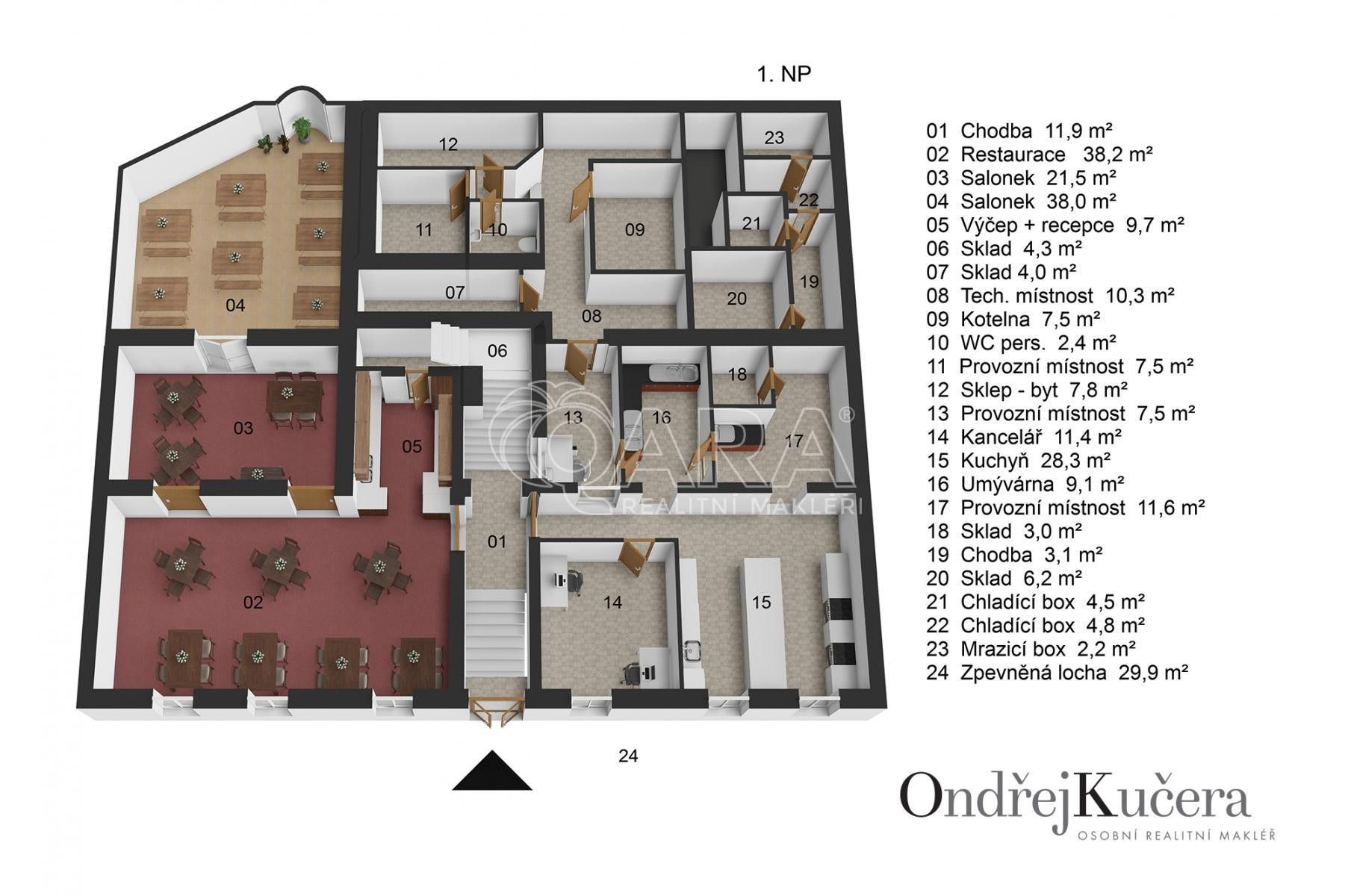 Prodej komerčního prostoru 832 m² - foto 4