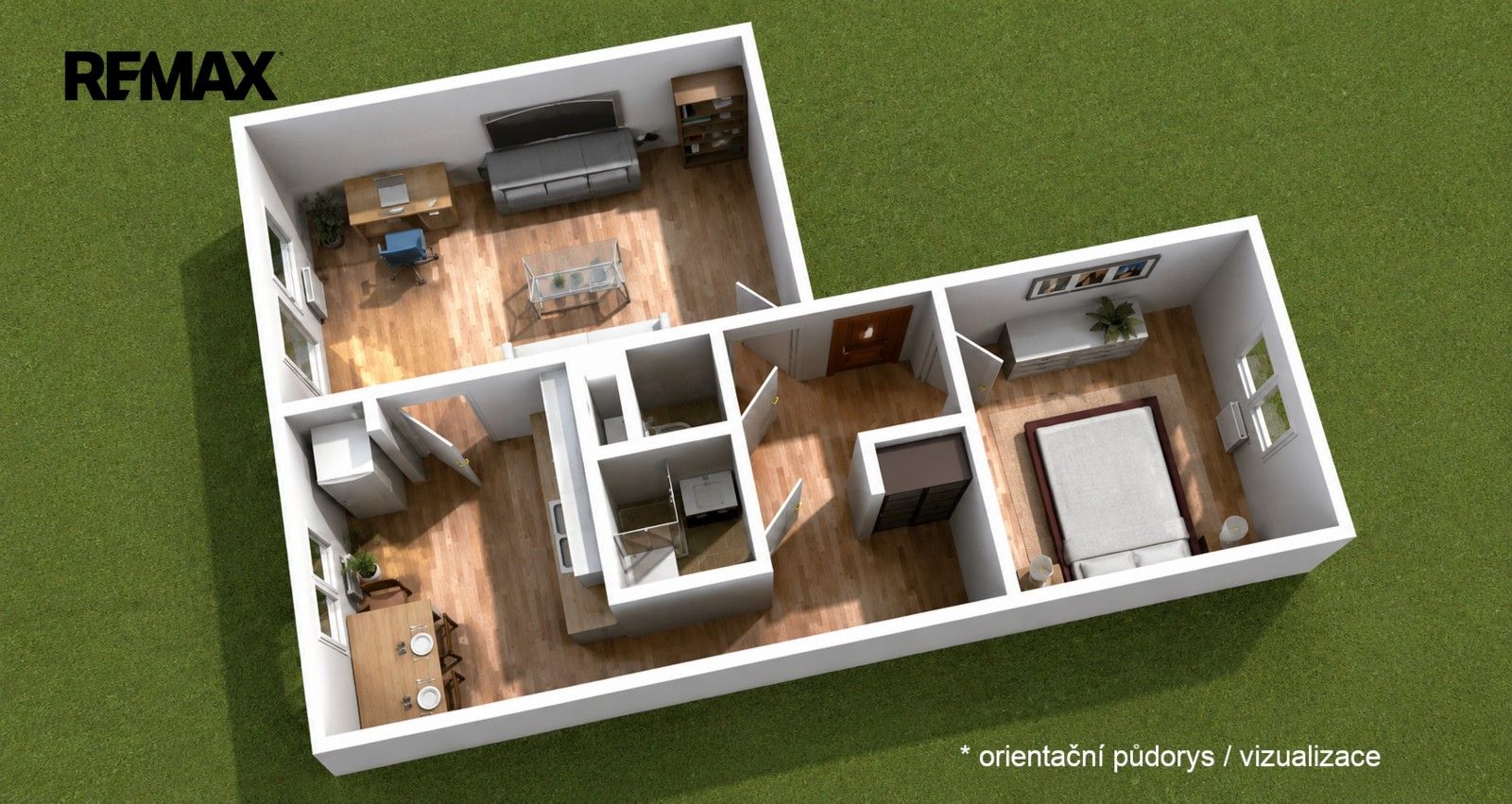 Prodej bytu 2+1 59 m² - foto 4