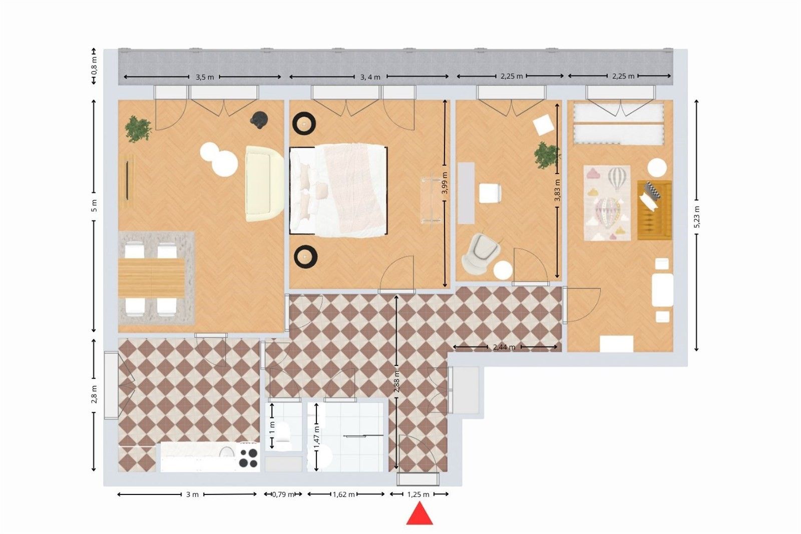 Prodej bytu 4+1 80 m² - foto 18