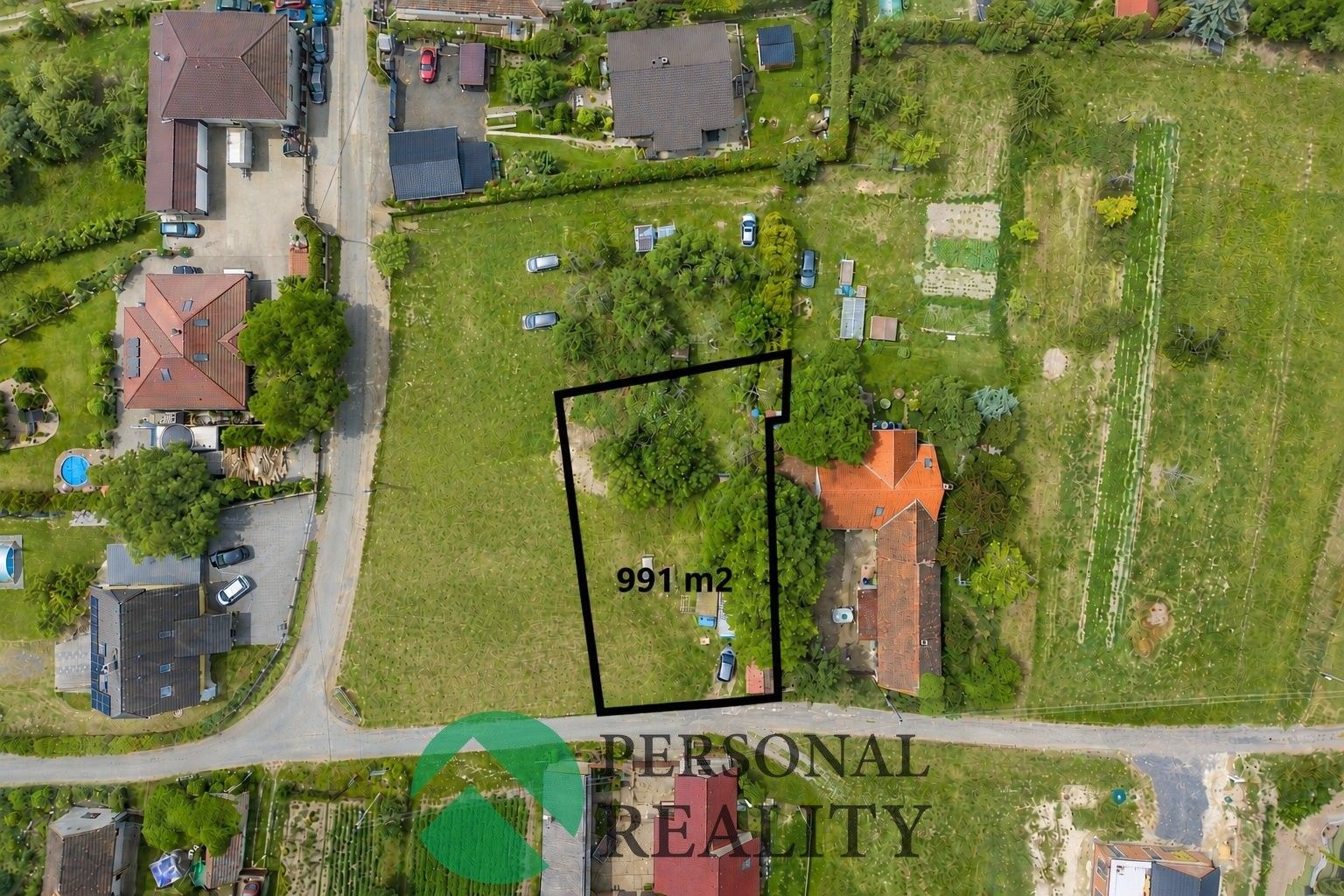 Prodej pozemku 991 m² - foto 1