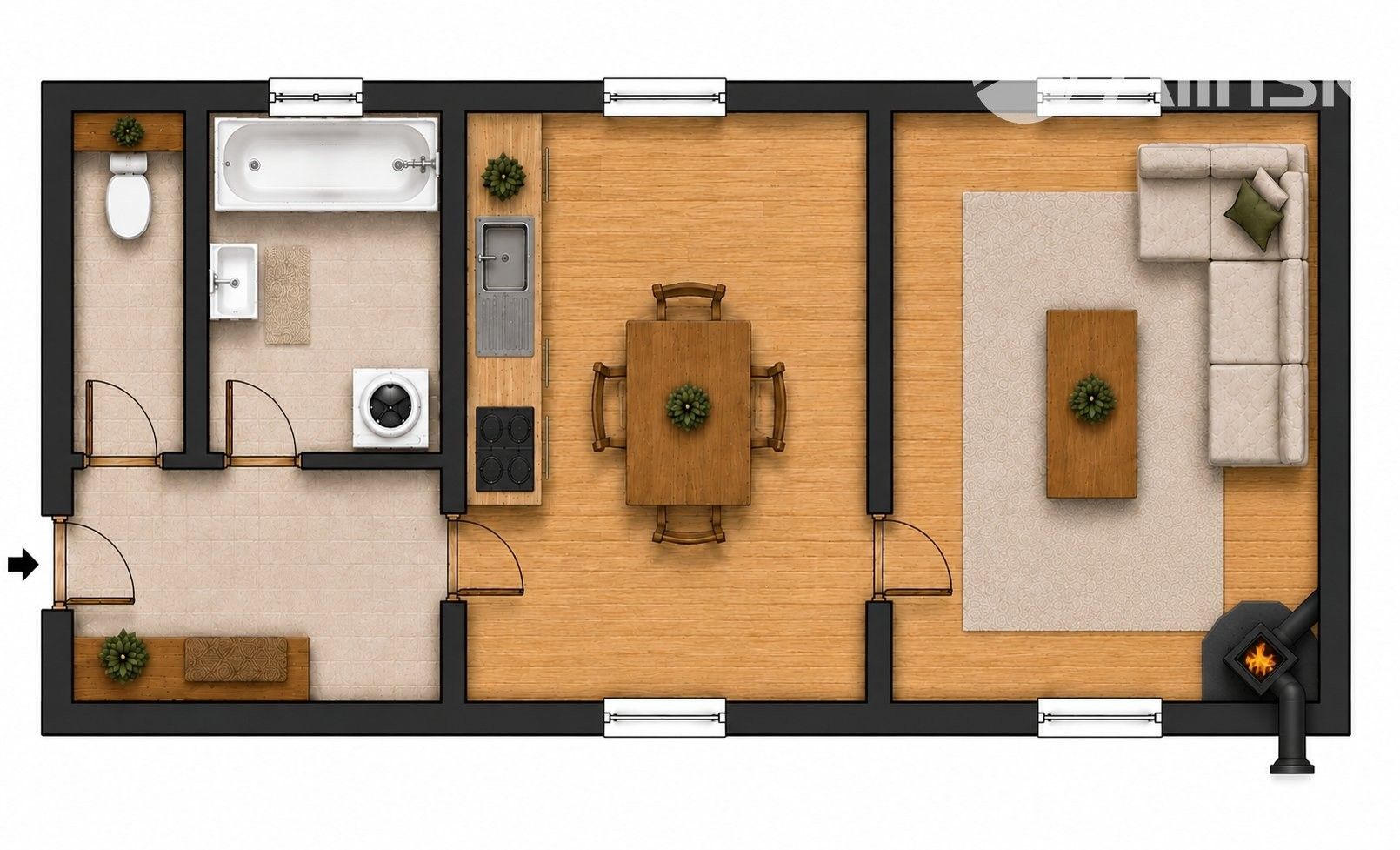 Prodej bytu 2+kk 46 m² - foto 14