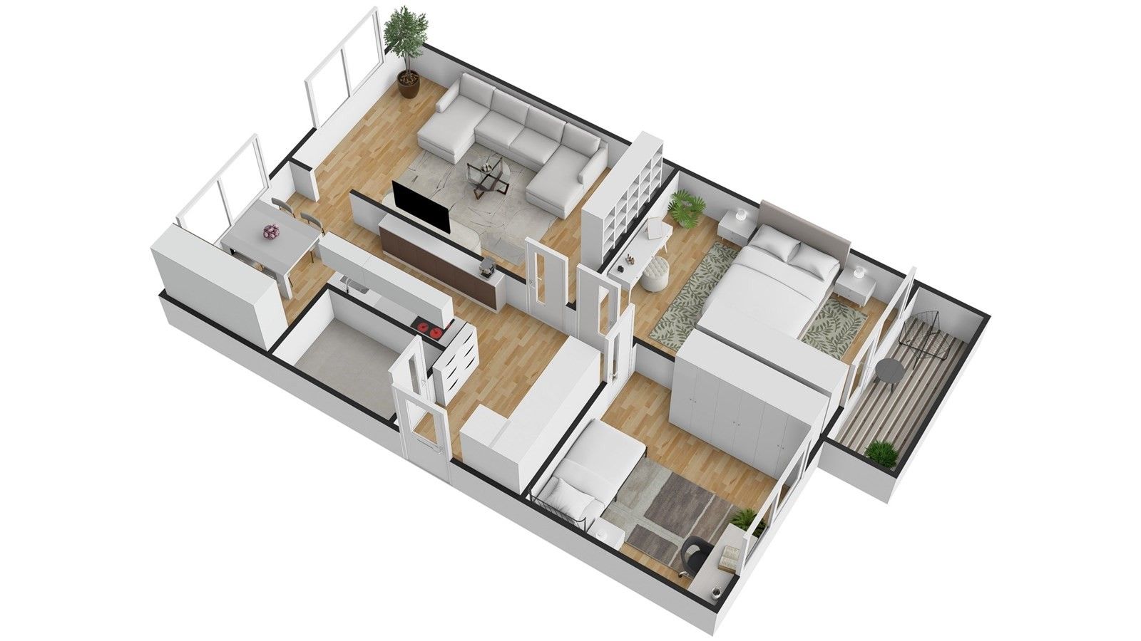 Prodej bytu 3+1 73 m² - foto 1