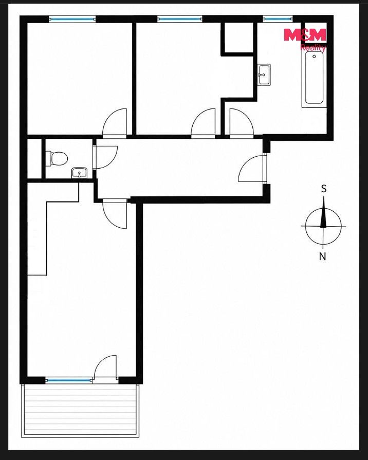 Prodej bytu 3+kk 68 m² - foto 16