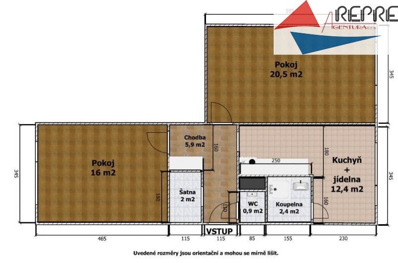 Prodej bytu 2+1 60 m² - foto 18