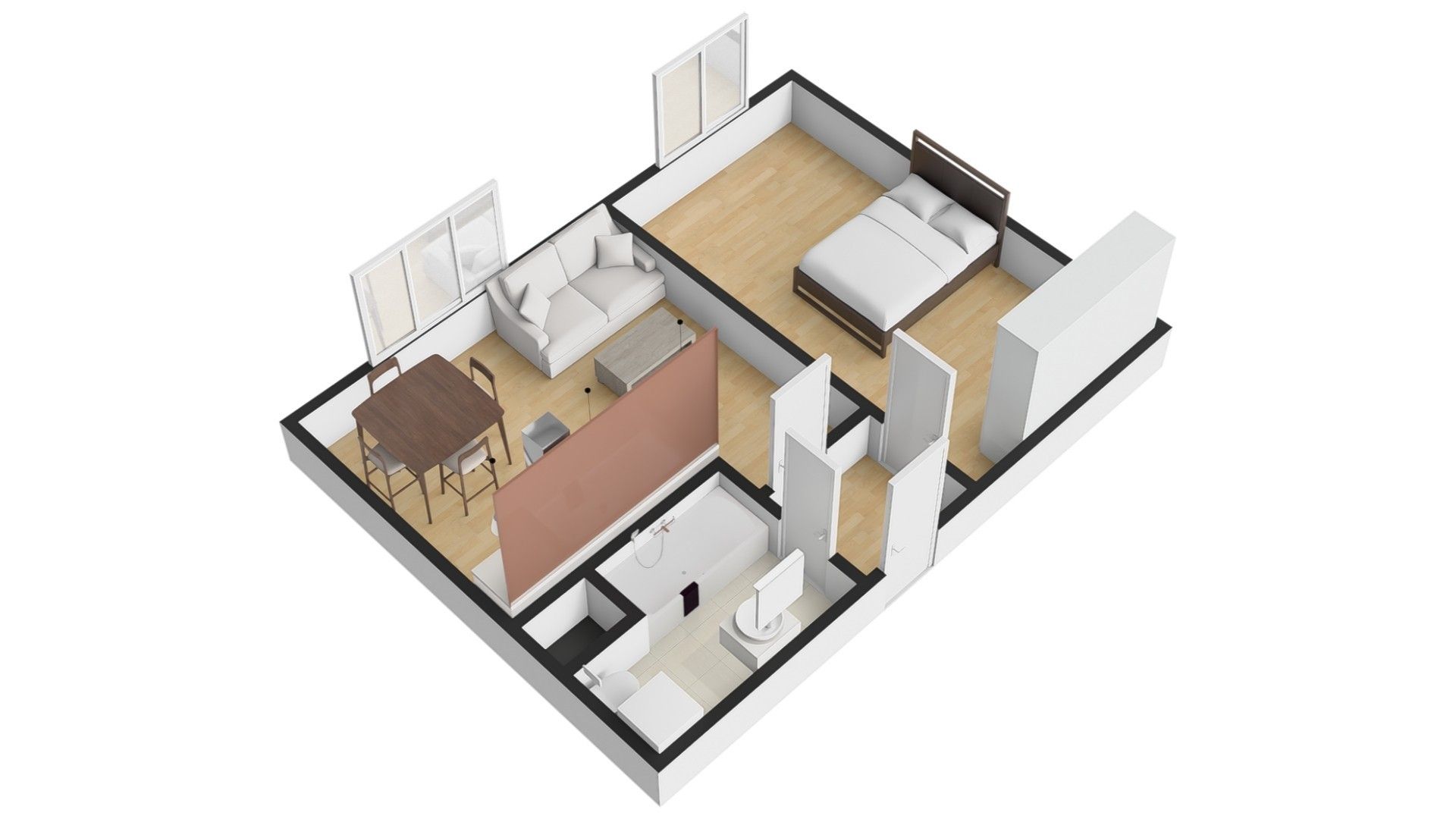 Pronájem bytu 2+kk 45 m² - foto 13