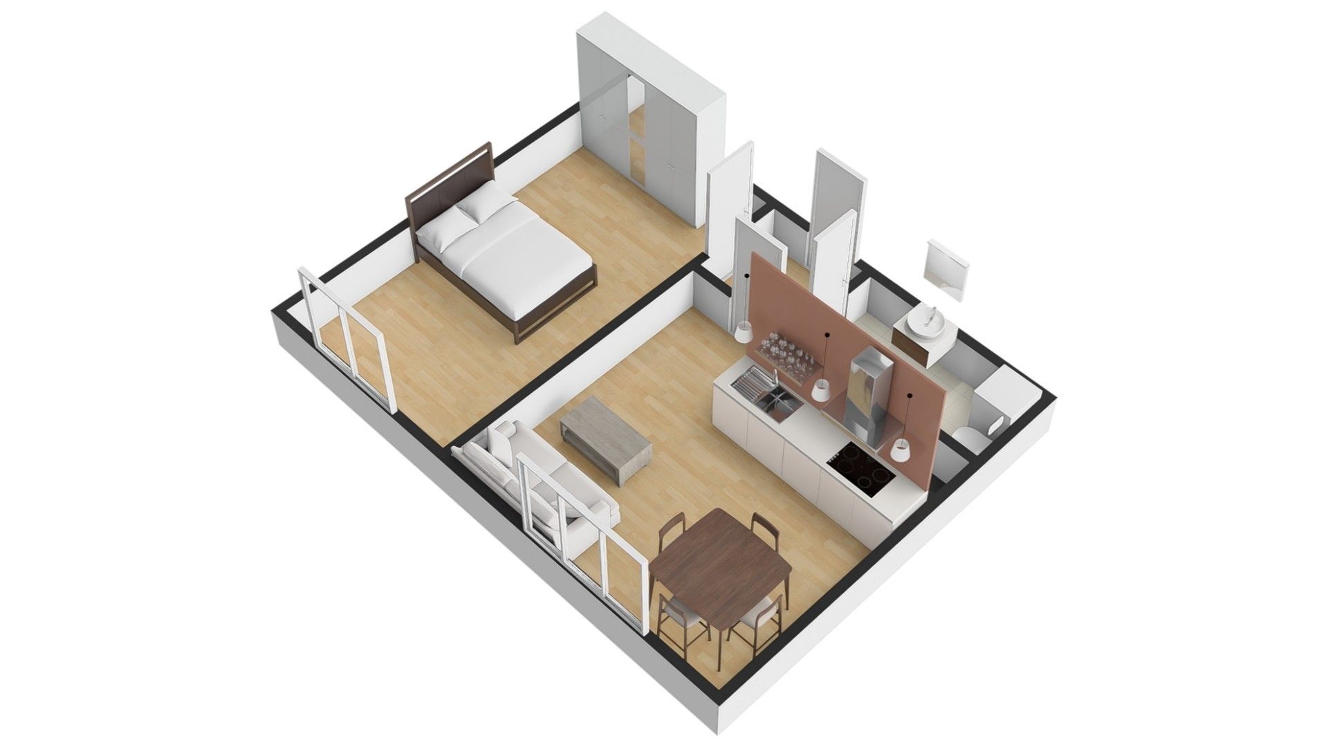 Pronájem bytu 2+kk 45 m² - foto 15