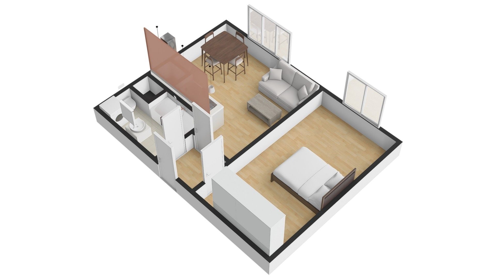 Pronájem bytu 2+kk 45 m² - foto 14