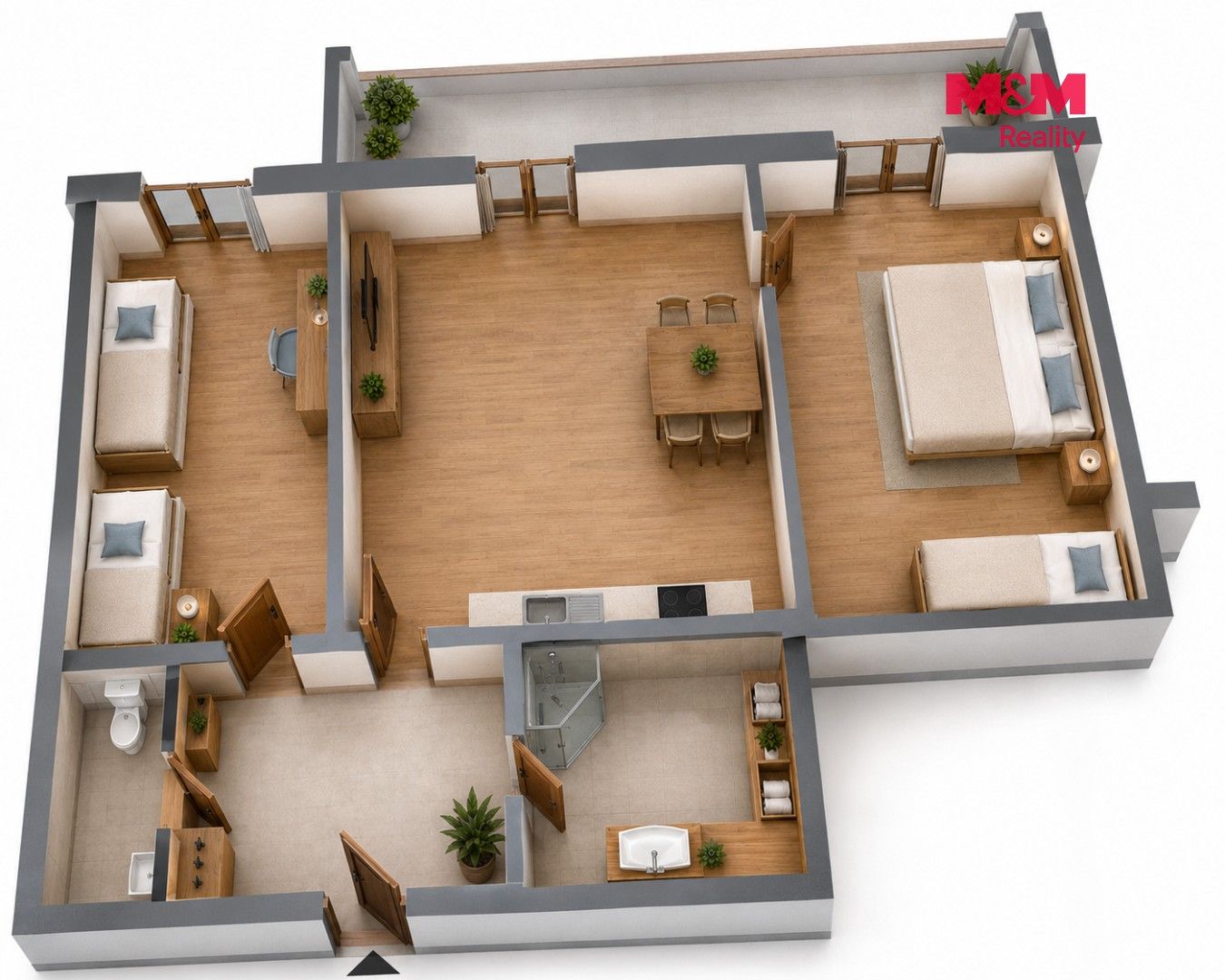 Prodej bytu 3+kk 55 m² - foto 12