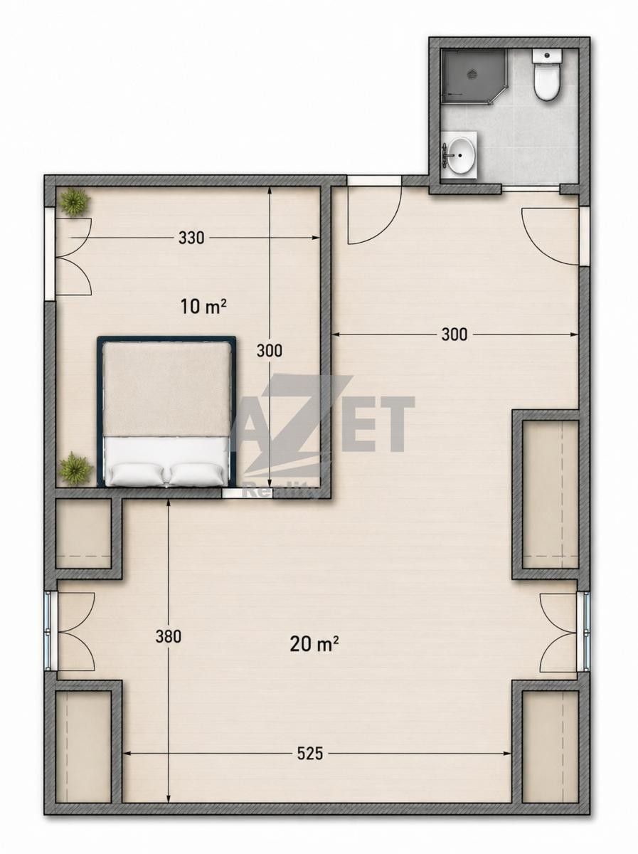 Prodej bytu 2+kk 42 m² - foto 4