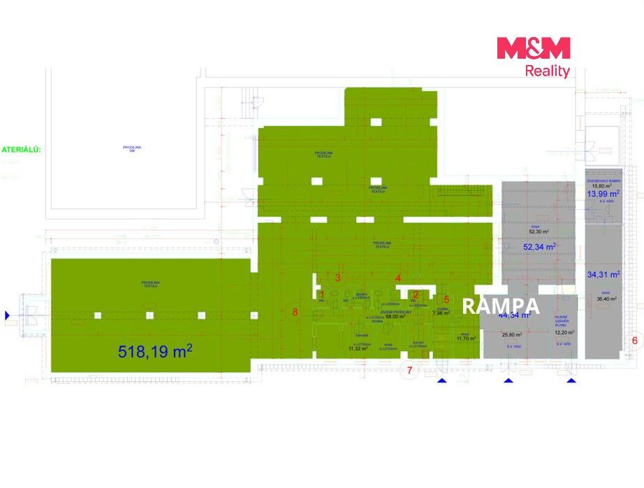 Prodej komerčního prostoru 663 m² - foto 8