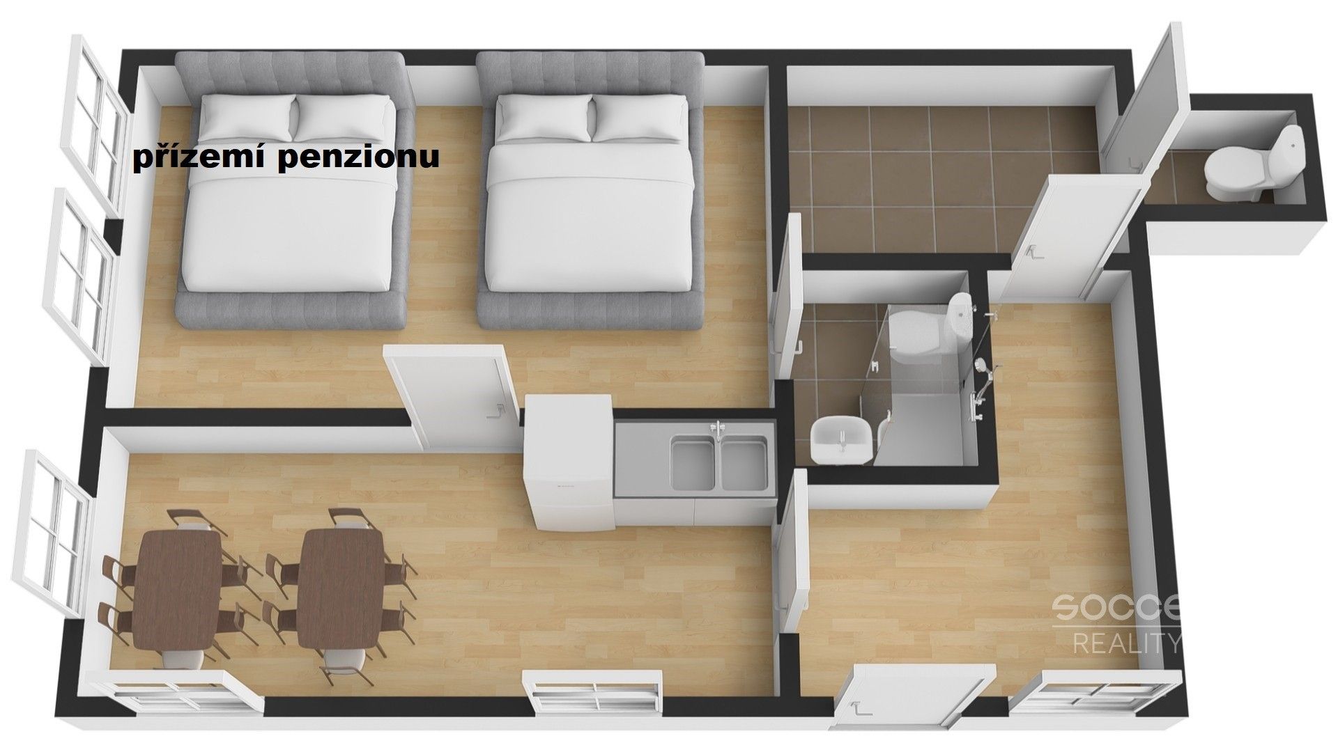 Pronájem komerčního prostoru 114 m² - foto 7