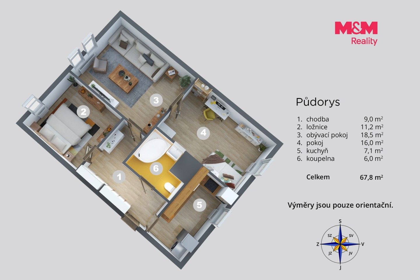 Prodej bytu 3+1 69 m² - foto 11