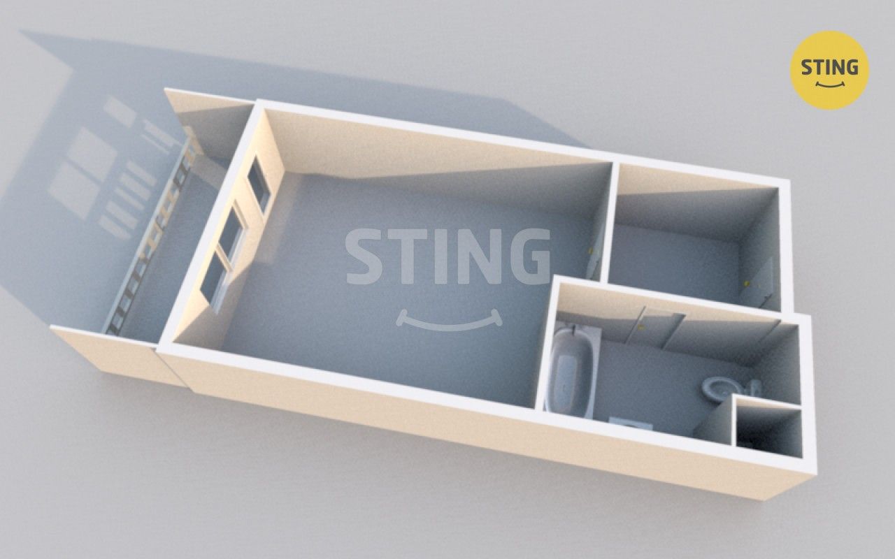 Prodej bytu 1+kk 25 m² - foto 4