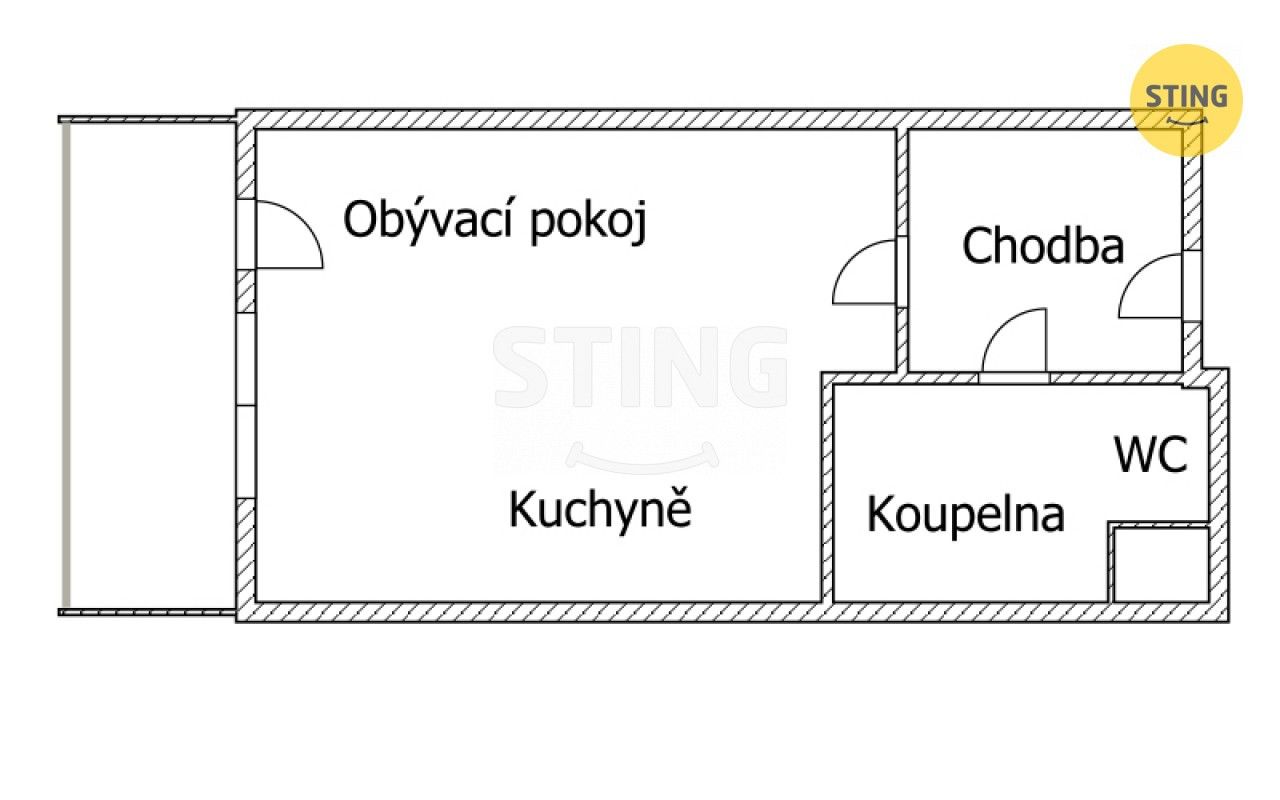 Prodej bytu 1+kk 25 m² - foto 14