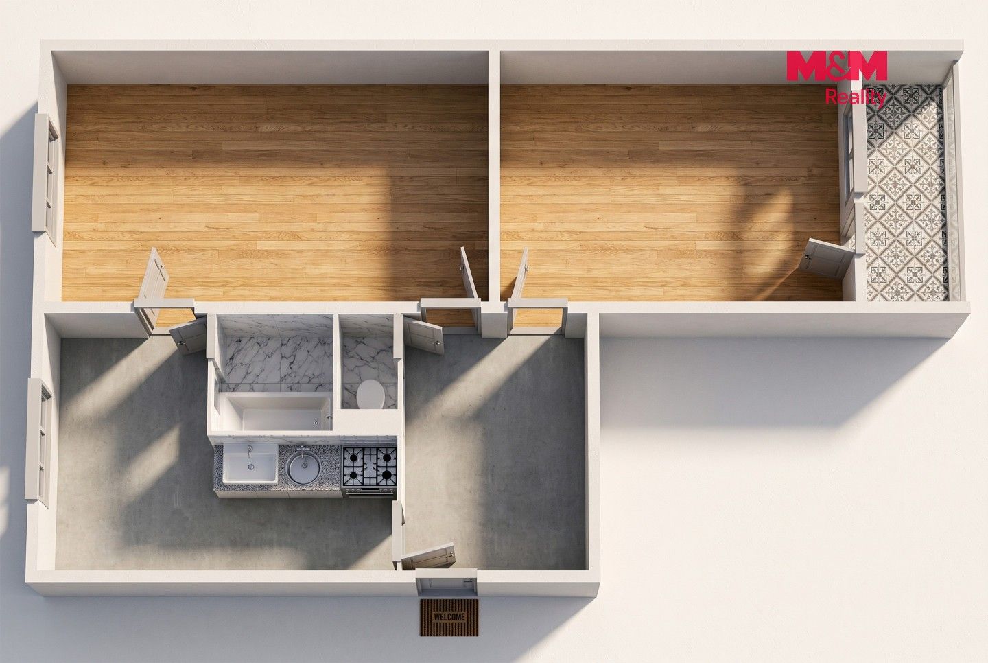 Prodej bytu 2+1 65 m² - foto 6