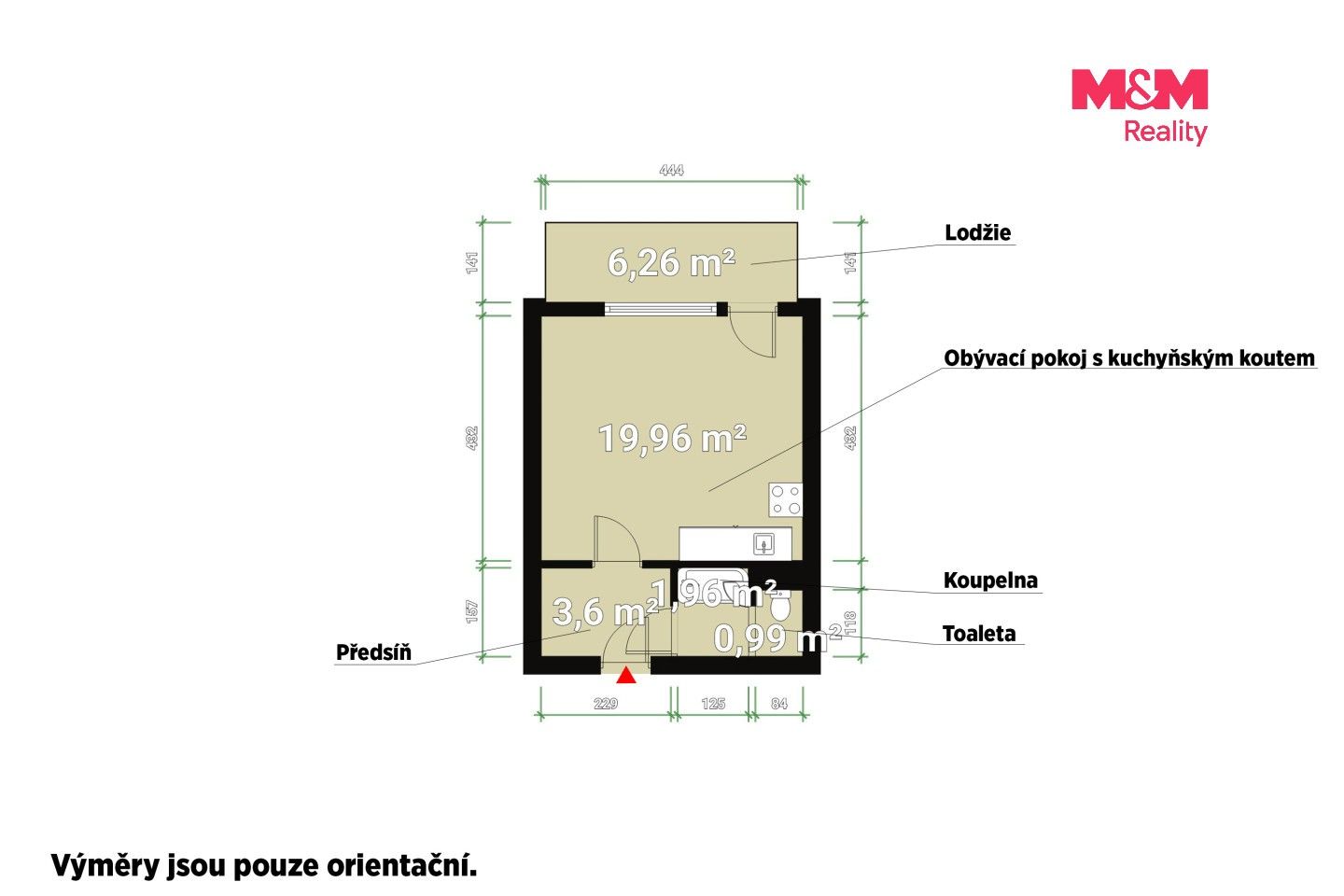 Prodej bytu 1+kk 20 m² - foto 15