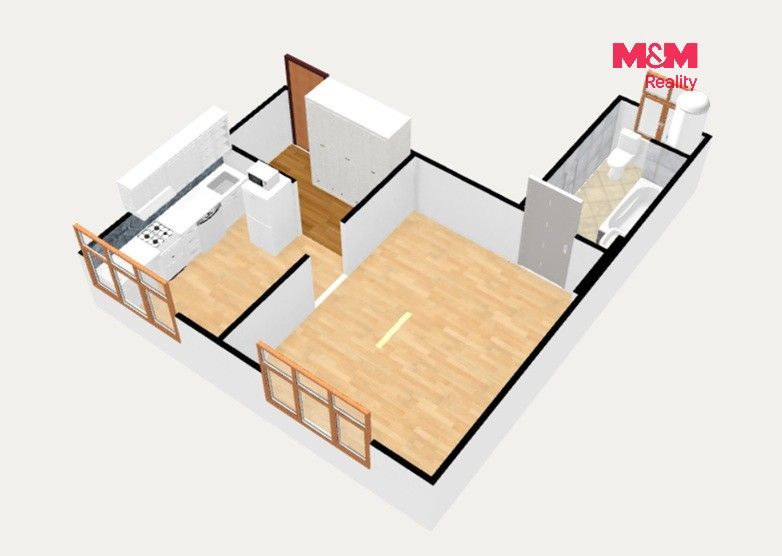 Prodej bytu 1+1 40 m² - foto 9