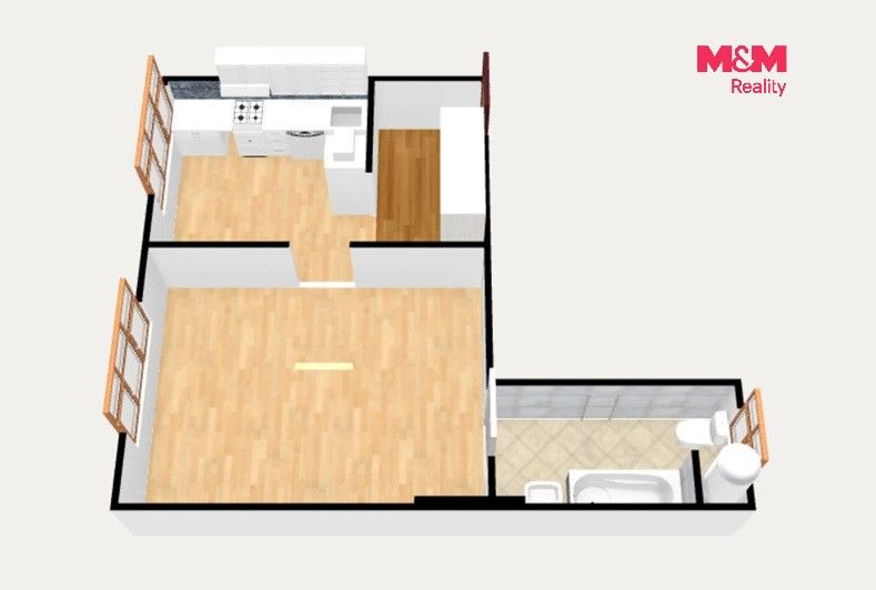 Prodej bytu 1+1 40 m² - foto 14