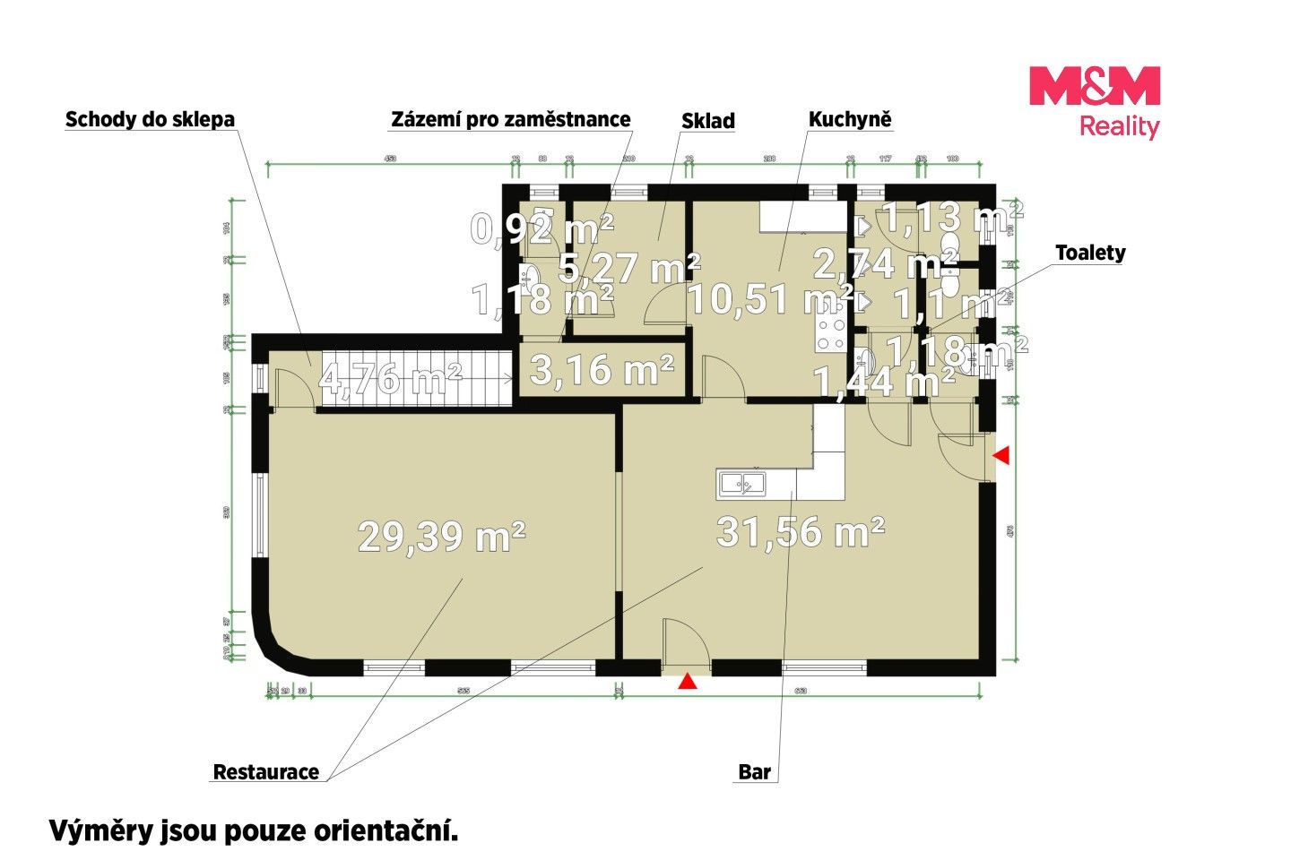 Pronájem komerčního prostoru 88 m² - foto 20