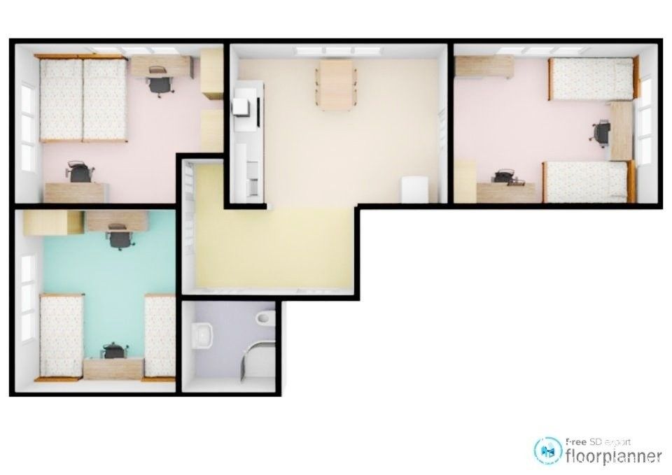 Pronájem bytu 3+1 72 m² - foto 7