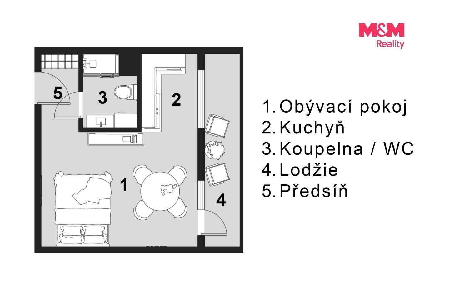 Prodej bytu 1+kk 26 m² - foto 8