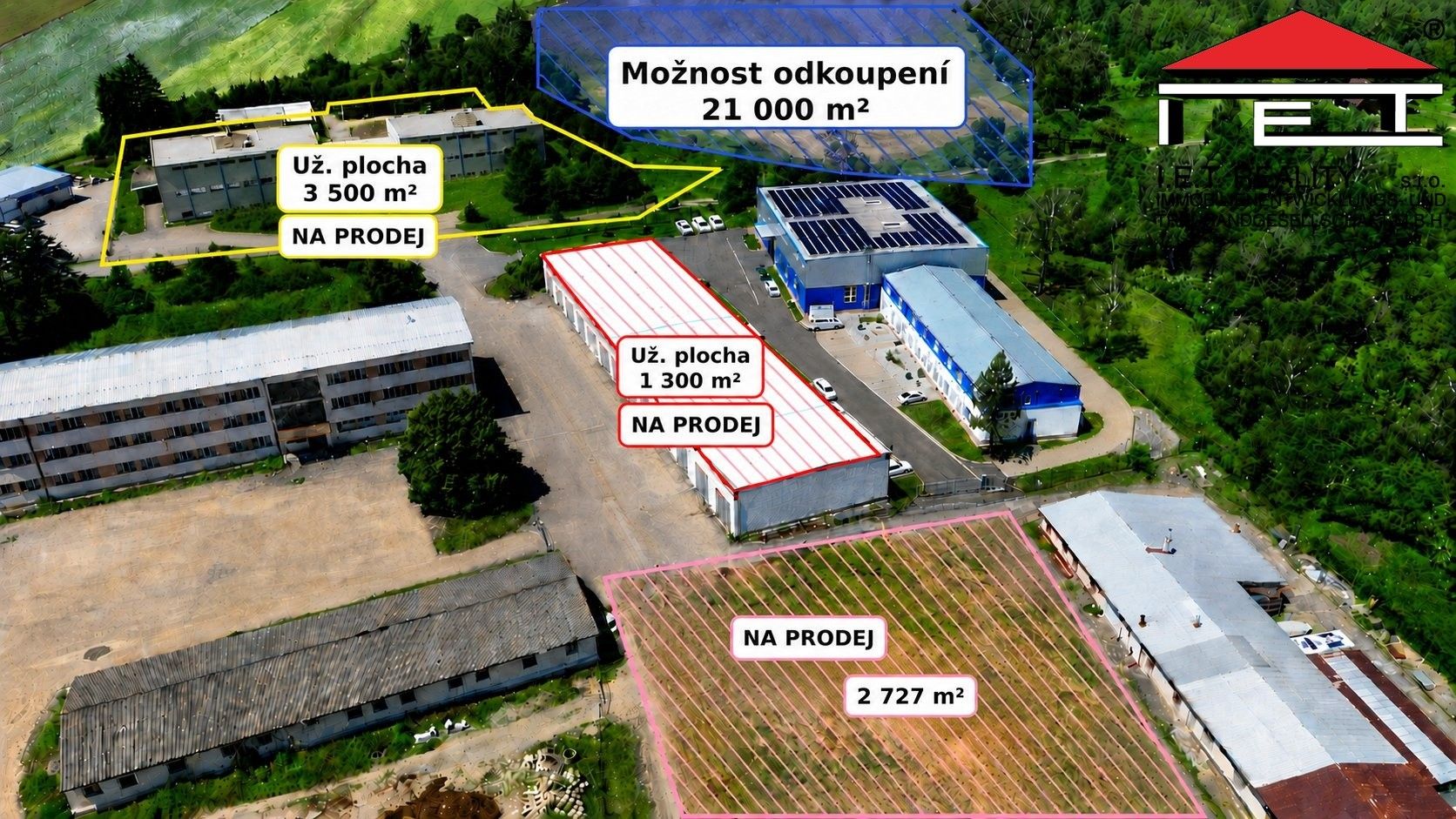 Prodej komerčního prostoru 1300 m² - foto 3