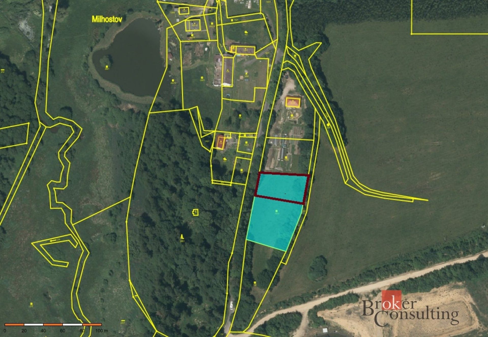 Prodej pozemku 1200 m² - foto 3