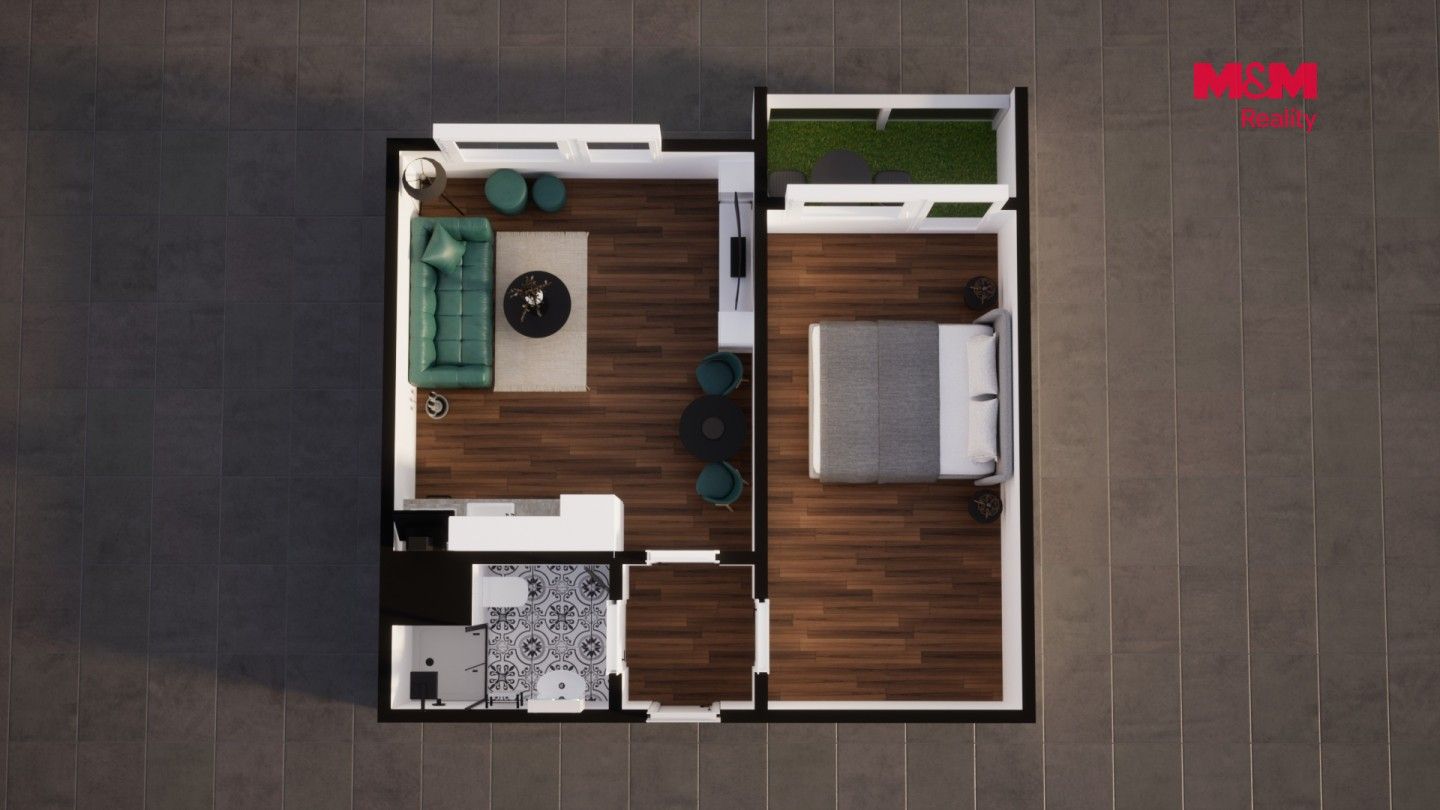Prodej bytu 2+kk 41 m² - foto 14