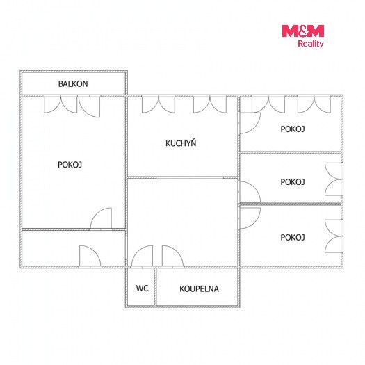 Pronájem bytu 4+1 85 m² - foto 5