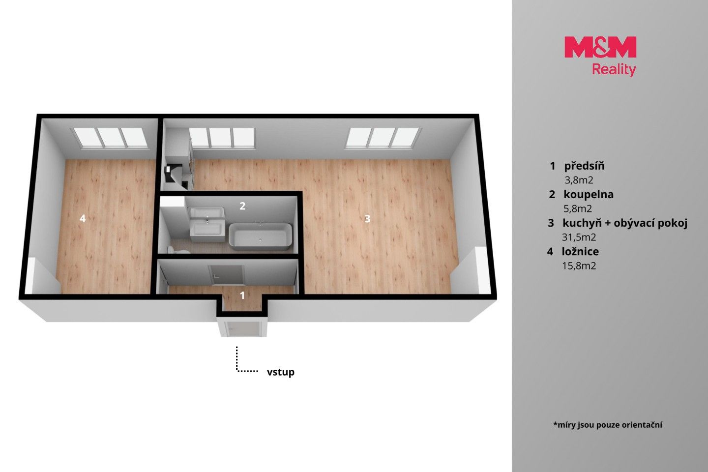 Prodej bytu 2+1 58 m² - foto 12