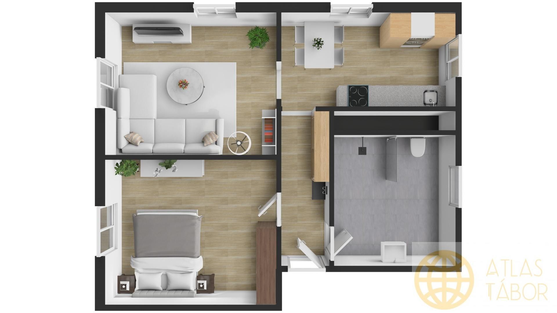 Prodej bytu 2+1 54 m² - foto 3