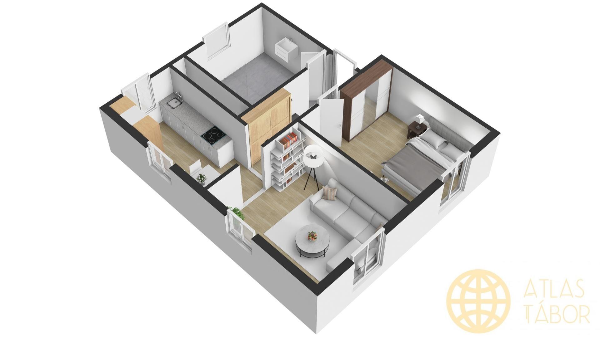 Prodej bytu 2+1 54 m² - foto 6