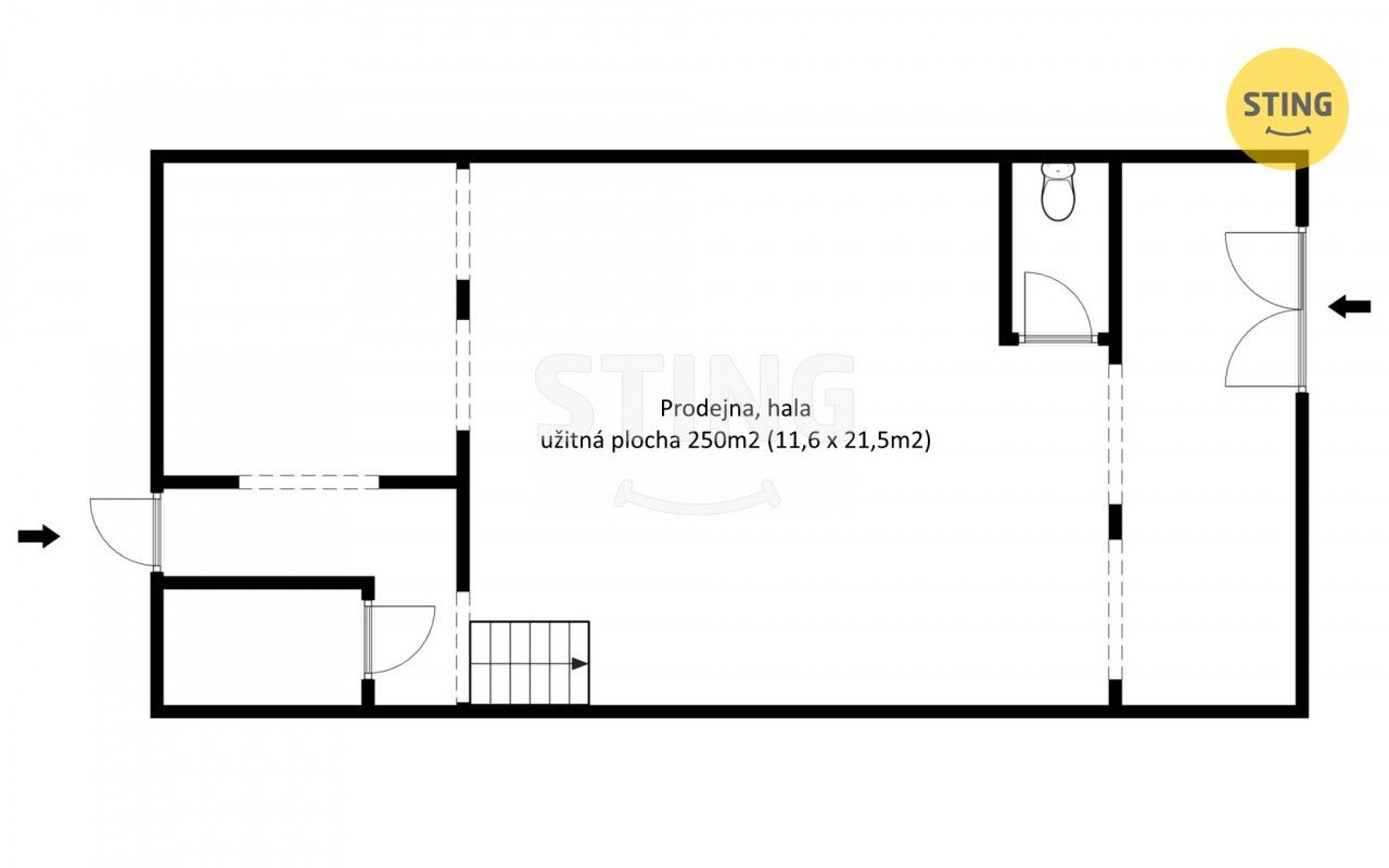 Prodej komerčního prostoru 250 m² - foto 8