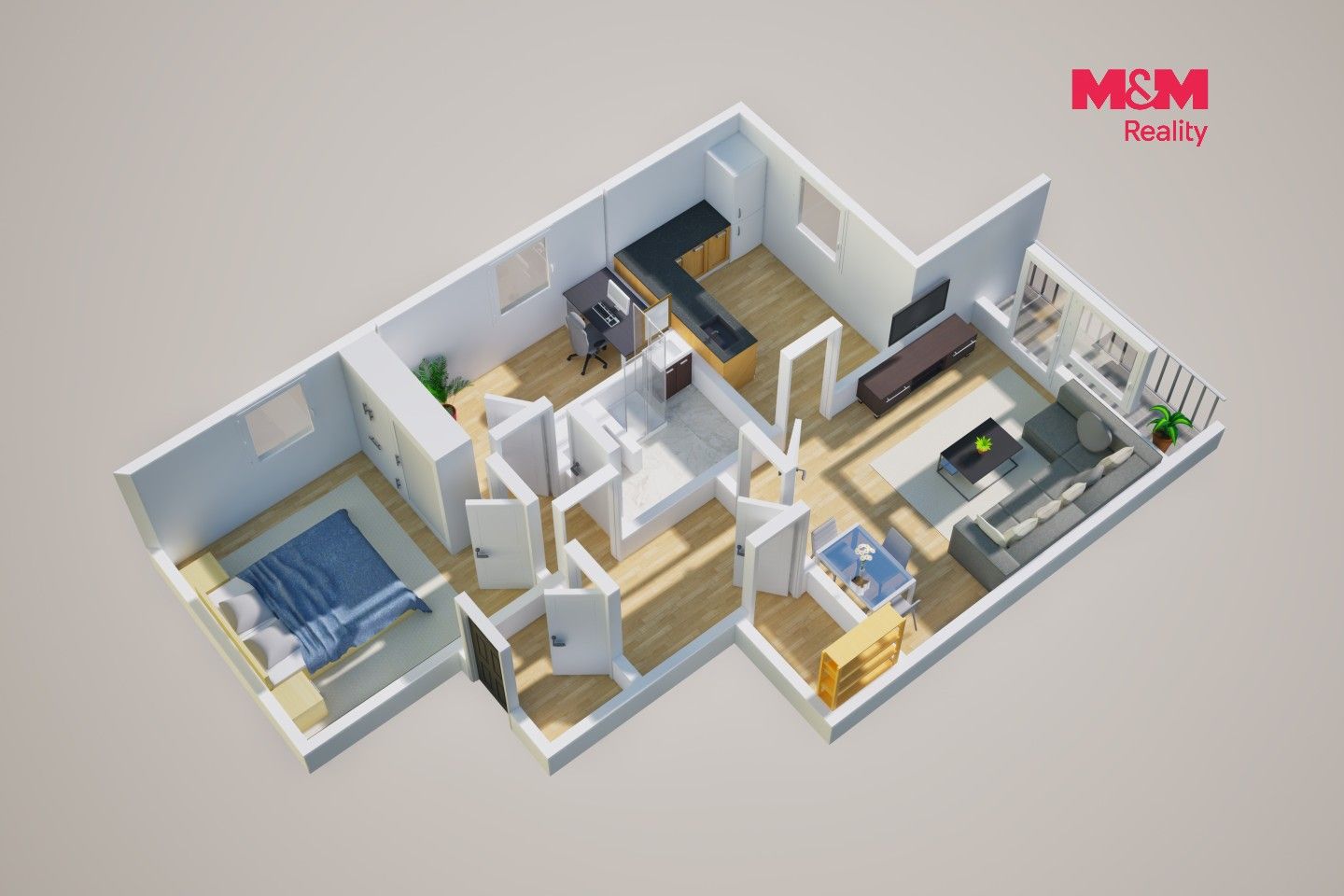 Prodej bytu 2+1 57 m² - foto 16