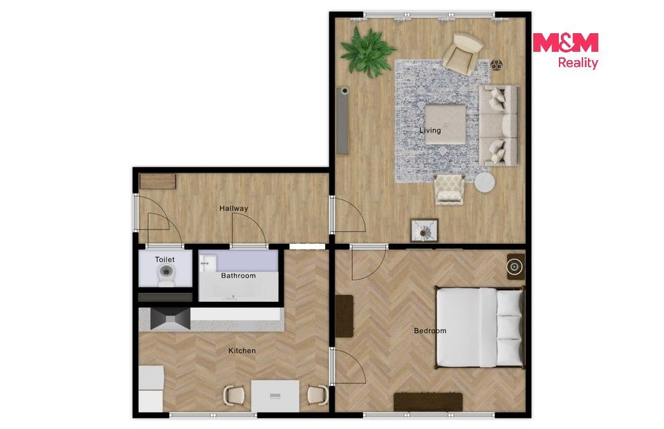 Prodej bytu 2+1 54 m² - foto 6