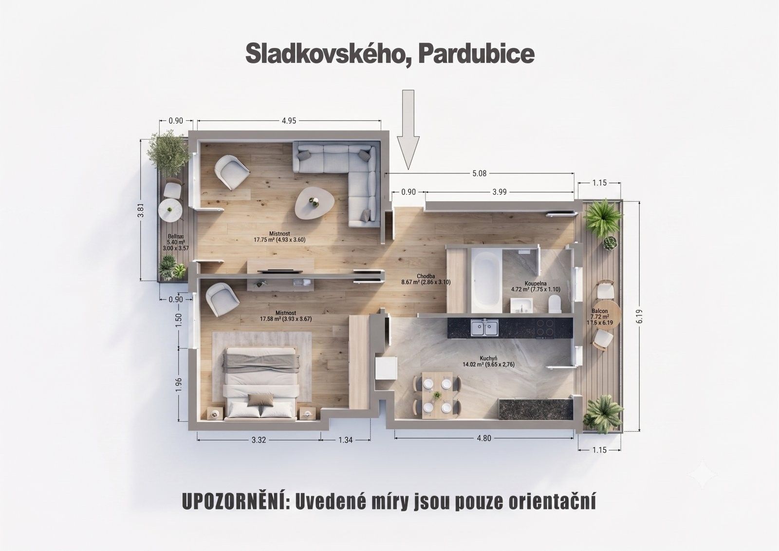 Prodej bytu 2+1 76 m² - foto 22