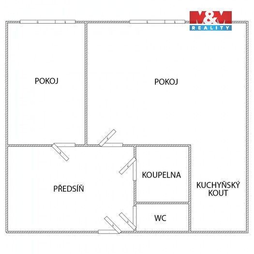 Prodej bytu 2+kk 36 m² - foto 4