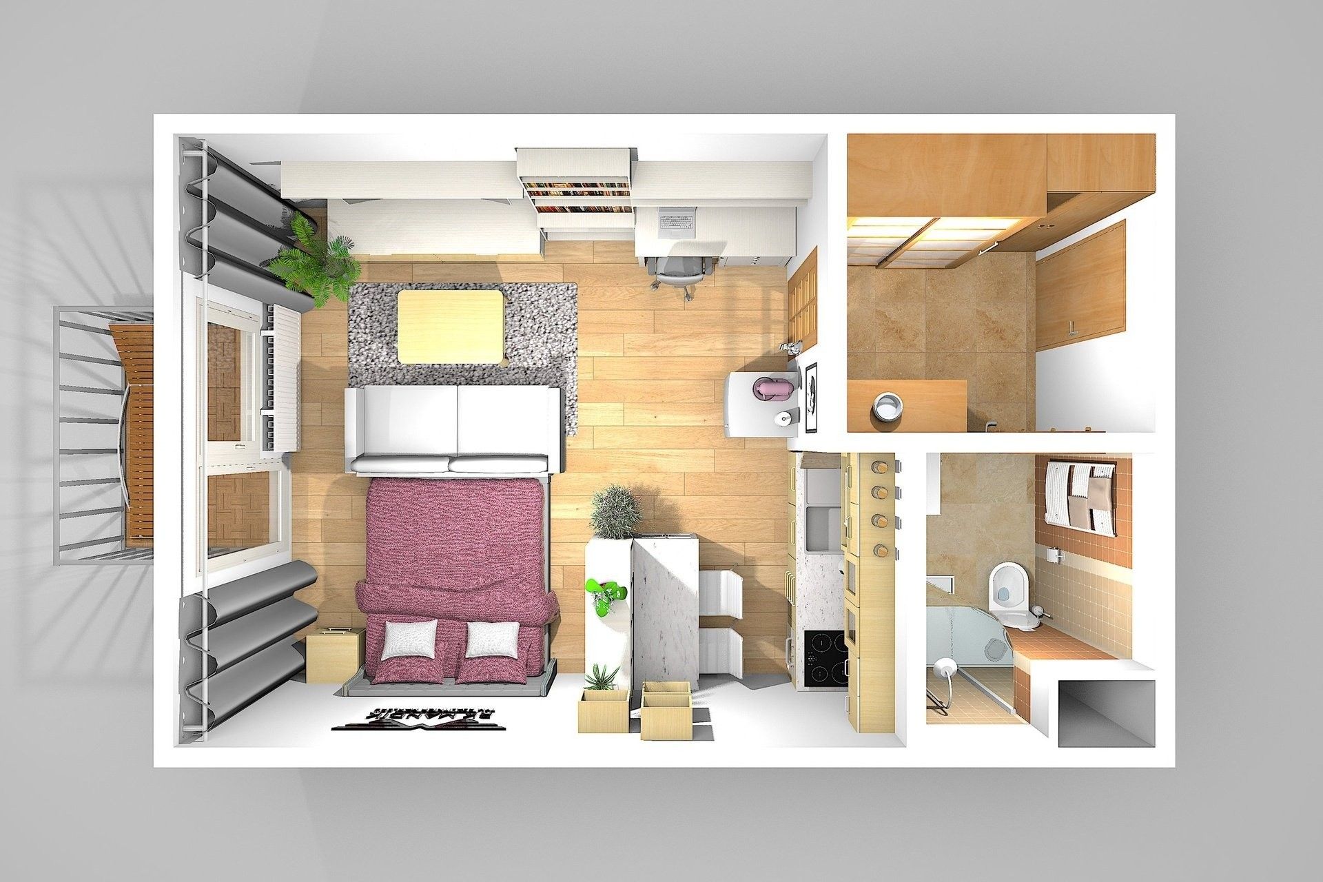 Pronájem bytu 1+kk 33 m² - foto 15