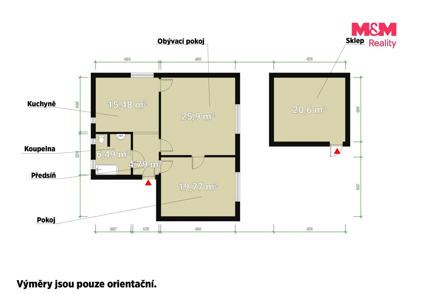 Prodej bytu 2+1 72 m² - foto 19