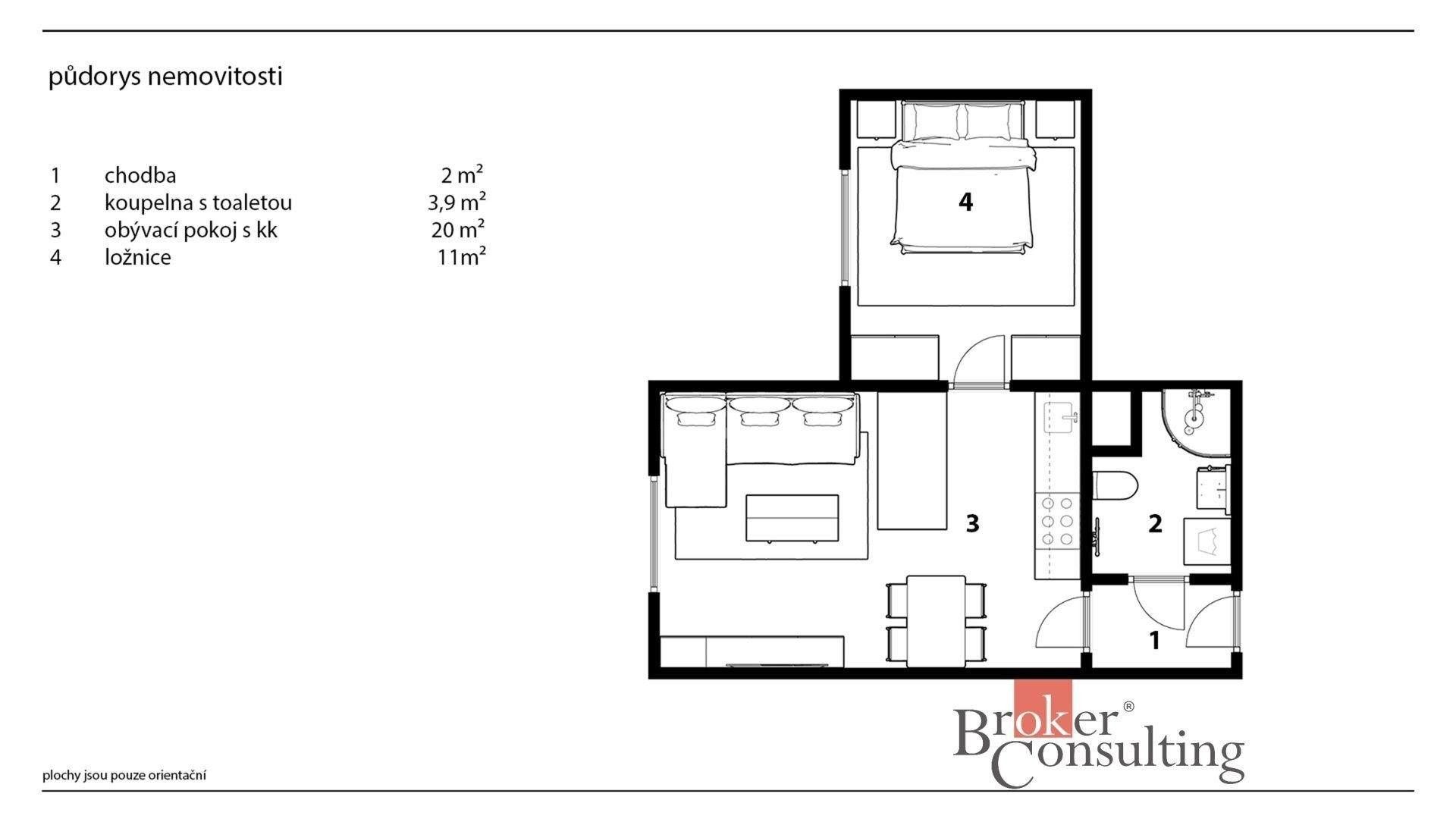 Prodej bytu 2+kk 41 m² - foto 17