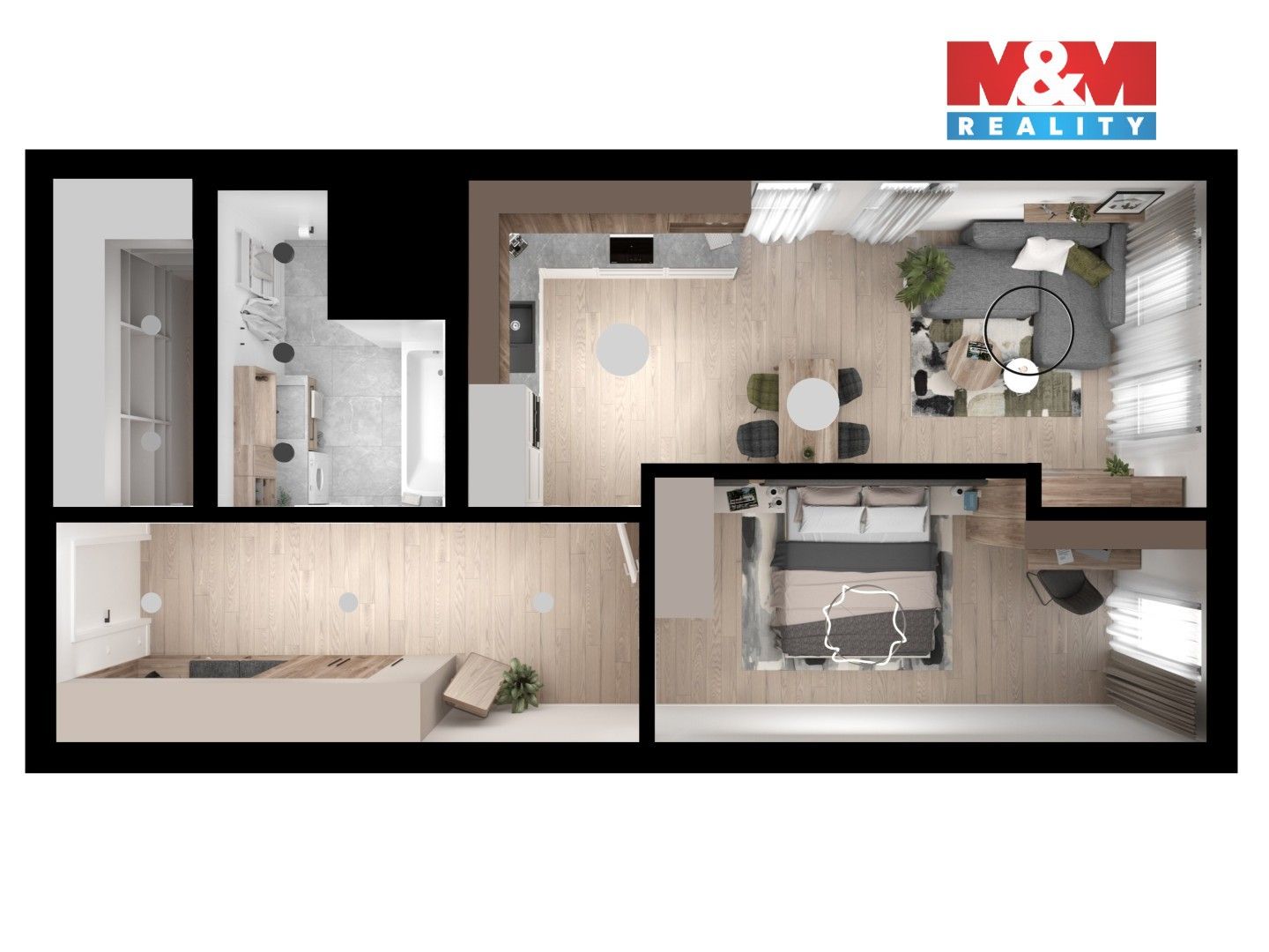 Prodej bytu 2+kk 61 m² - foto 3